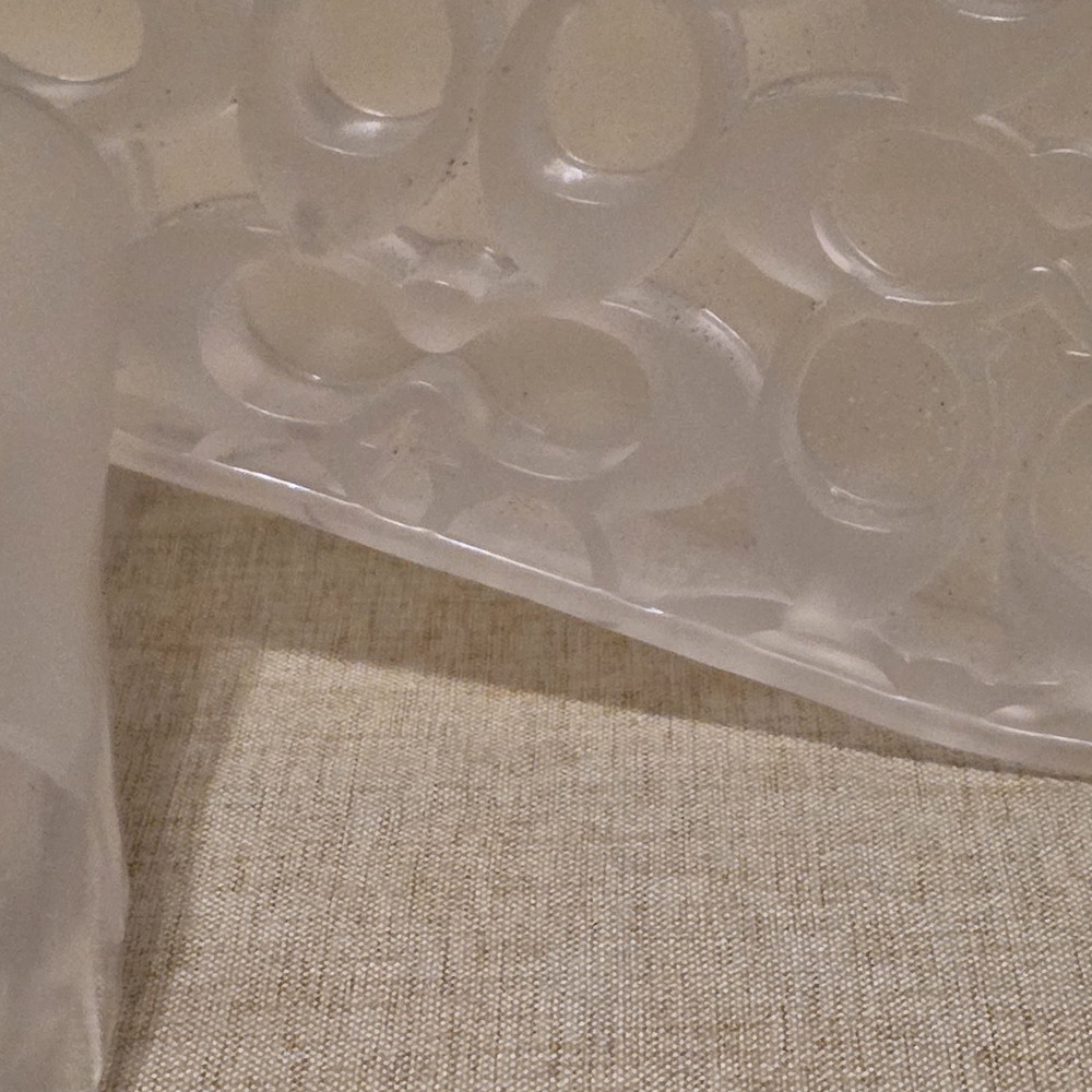 Coach Transparent Slide Sandals - Picture 4 of 6